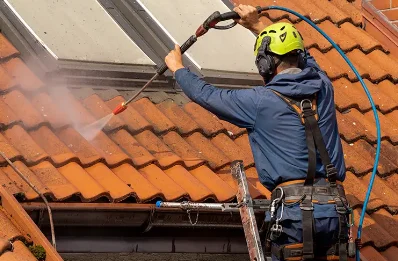 Démoussage et hydrofuge de toiture à Jallanges